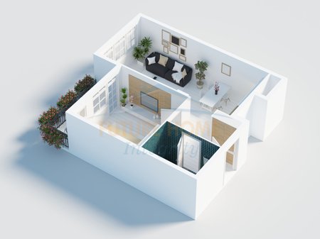 Shiten, 2 Apartamente 1+1 (Të vecuar), 21 Dhjetori, Tiranë.