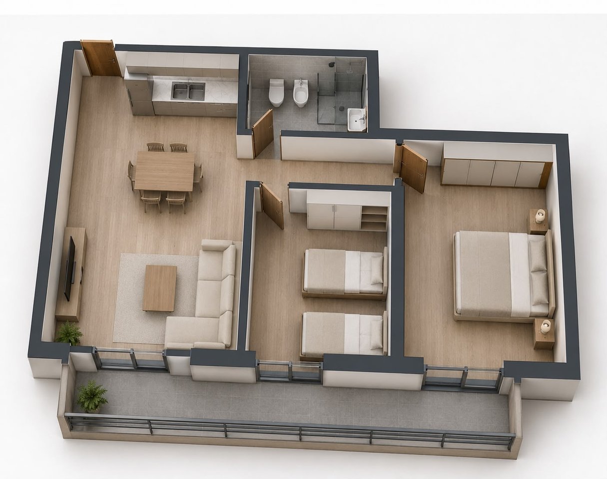 For sale, Apartment 2+1, Vasil Shanto, Tirane
