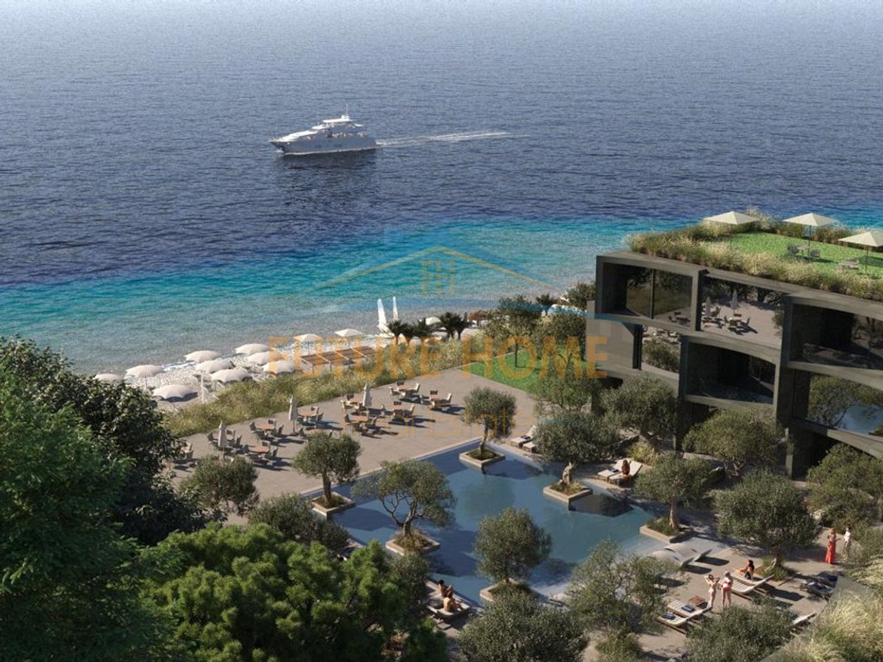 In vendita, Appartamento 1+1+ Veranda, Hel-Pet Residence, Radhimë, Vlorë.