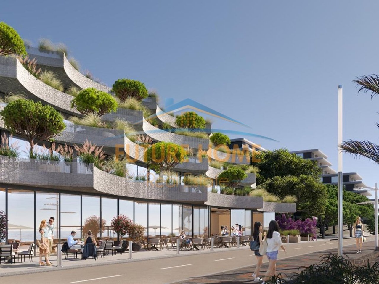 In vendita, Appartamento 1+1+ Veranda, Hel-Pet Residence, Radhimë, Vlorë.