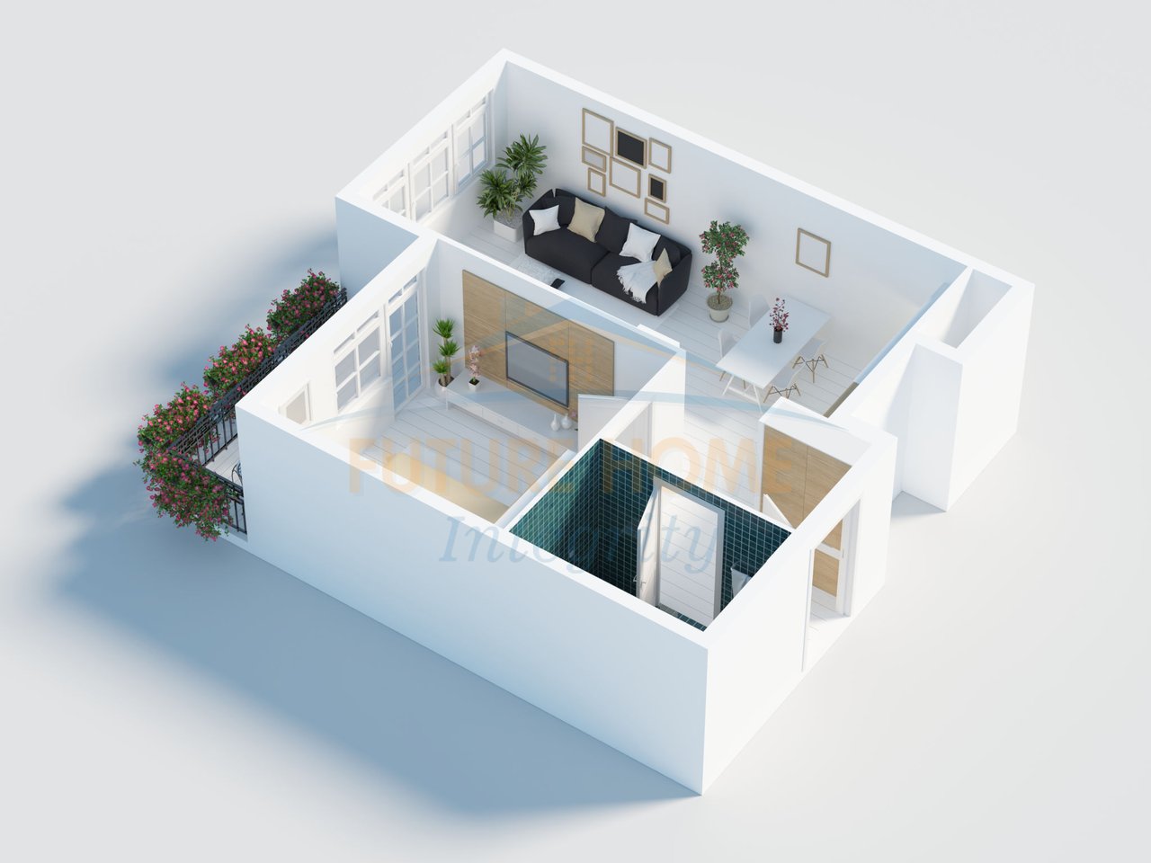 Shiten, 2 Apartamente 1+1 (Të vecuar), 21 Dhjetori, Tiranë.