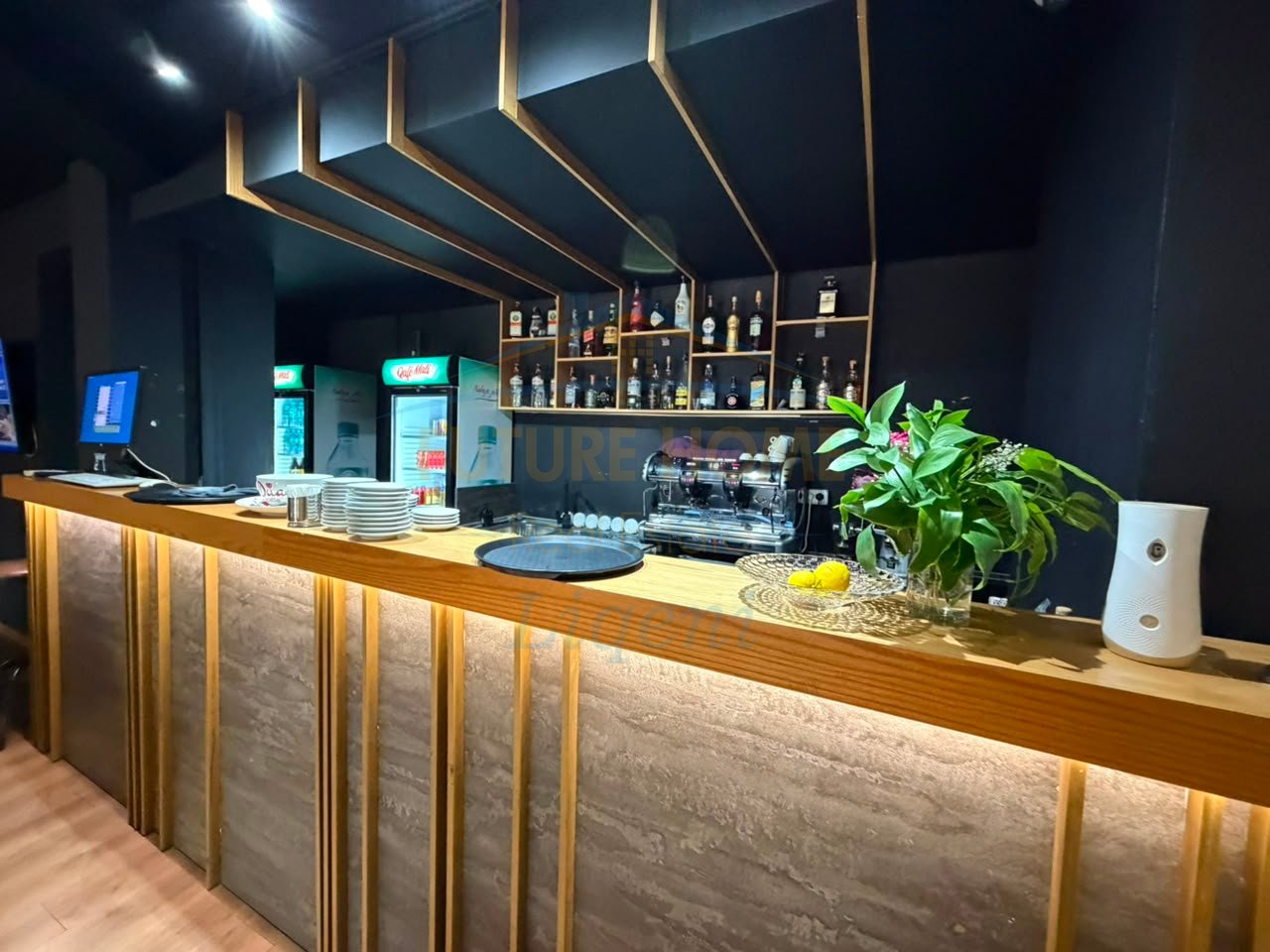 Shtet, Bar-Kafe, Fresk, Tiranë.