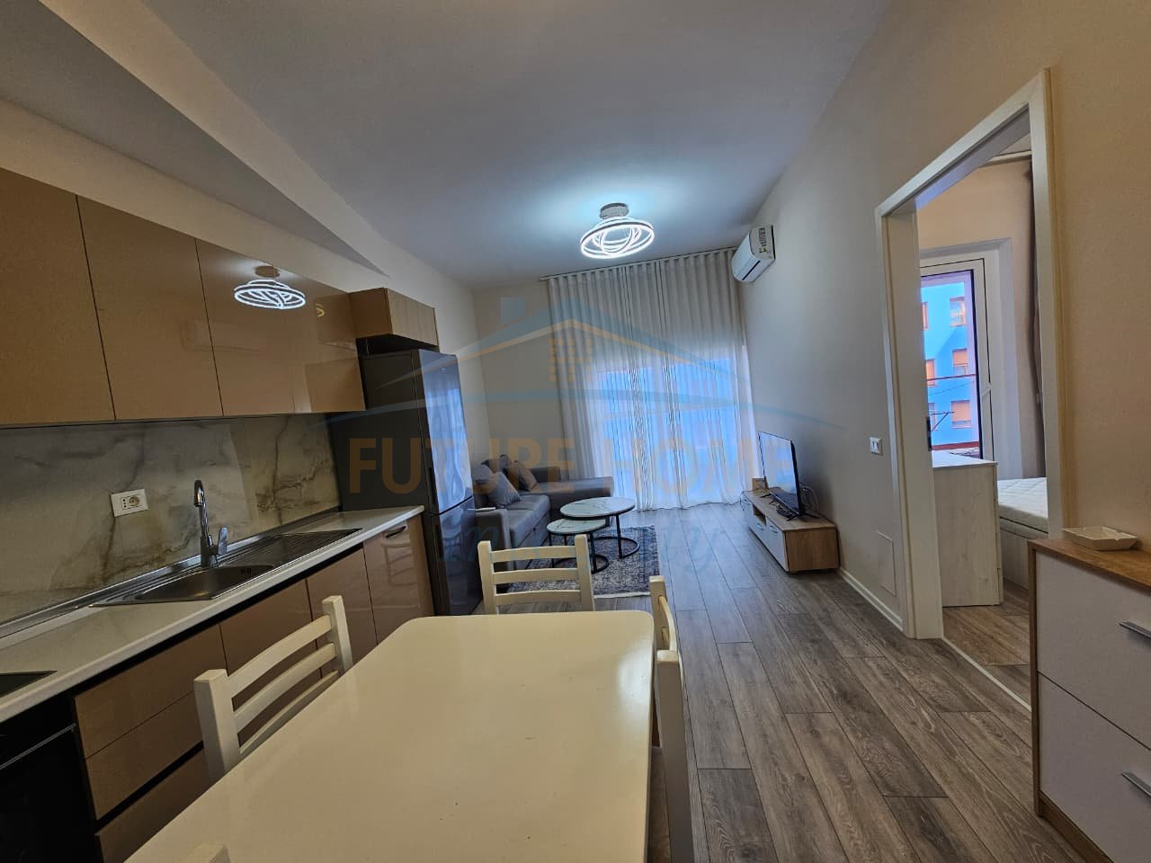 Qera, Apartament 1+1, Kompleksi Mangalem, Tiranë.