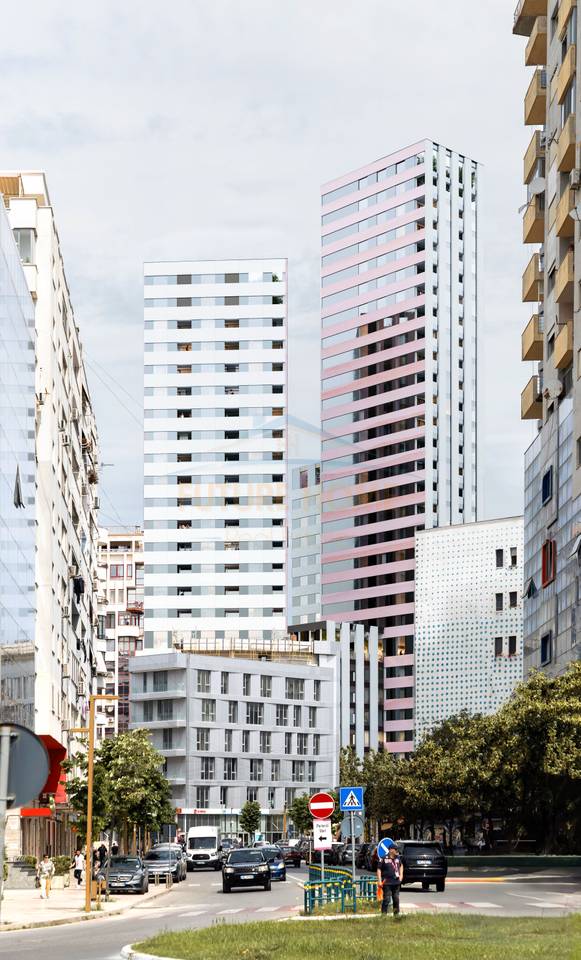 In vendita, appartamenti 2+1, Residenza "Durrës Tower", Durrës