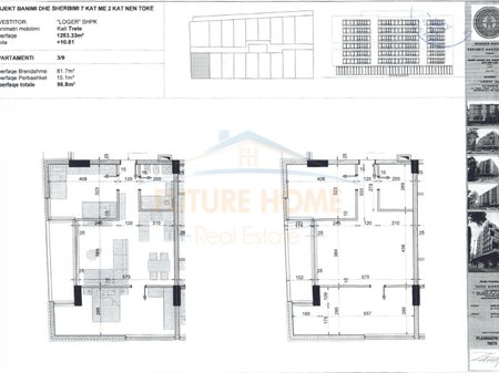 Shitet, Apartament 2+1, "Liam Residenc "Golem