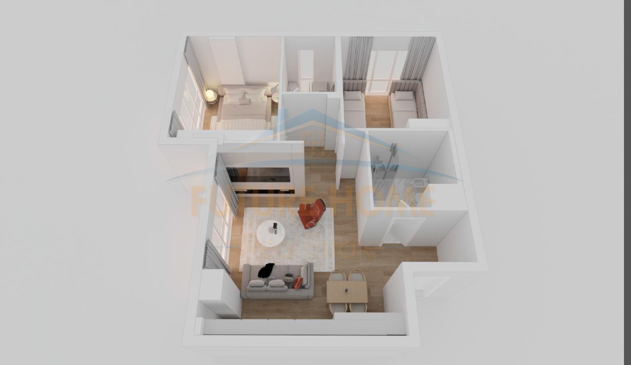 Shitet, Apartament 2+1, Kompleksi Zirkon, Rruga Kongresi Manastirit