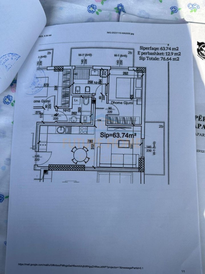 In vendita, Appartamento 1+1, Sauk, Tirana Porta e Re, Tirana.