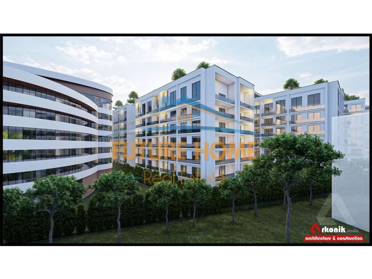 For sale, Apartment 2+1, Residence "Liburna", Mali i Robit