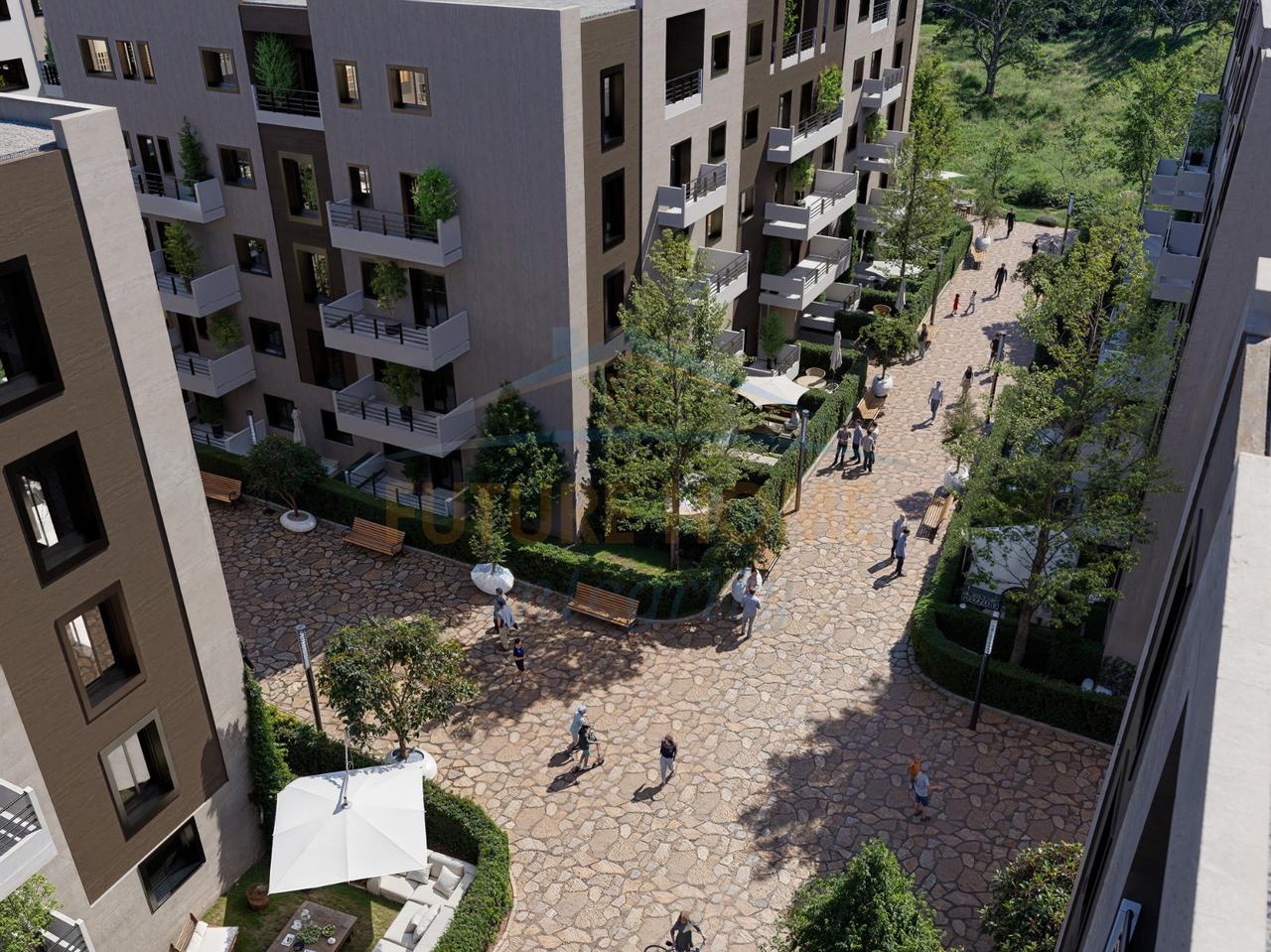 In vendita, appartamento 2+1, Kodra e Liqenit Residence, Paskuqan, Tirana.