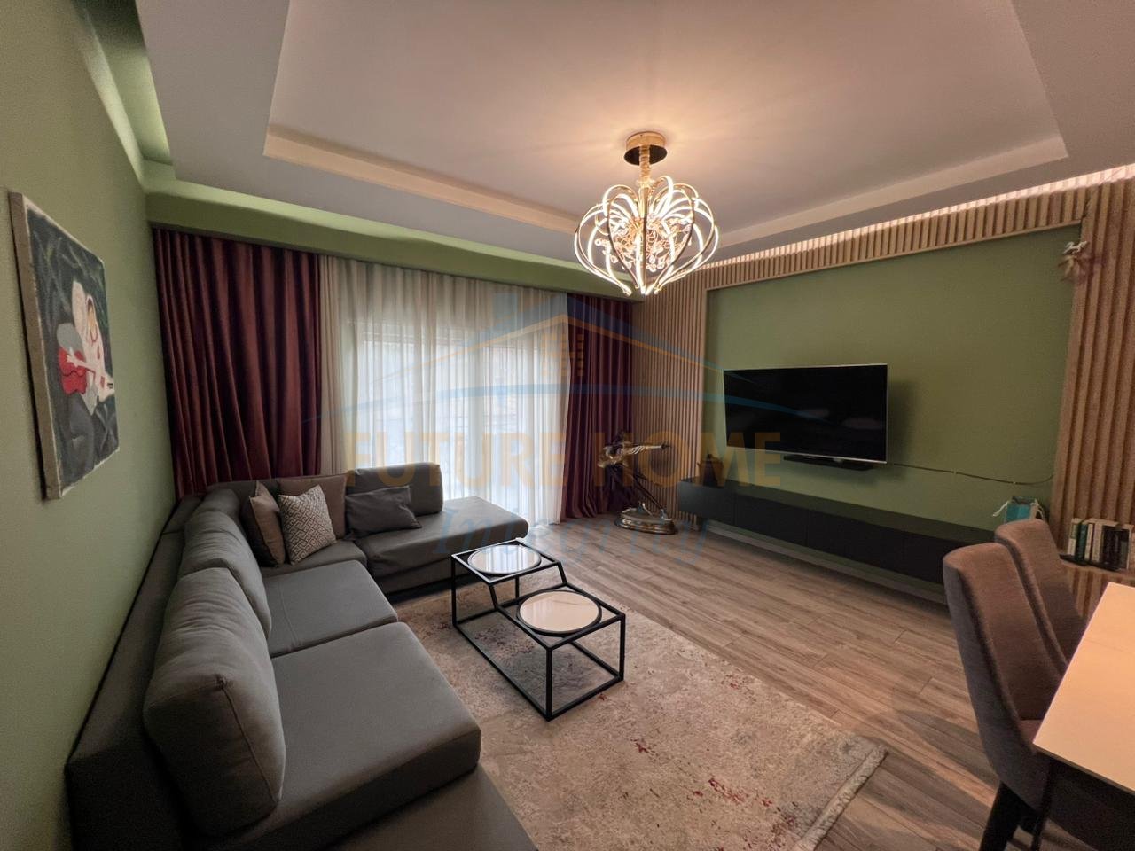 For rent, Apartment 3+1+2, Siri Kodra Street, Tirana.