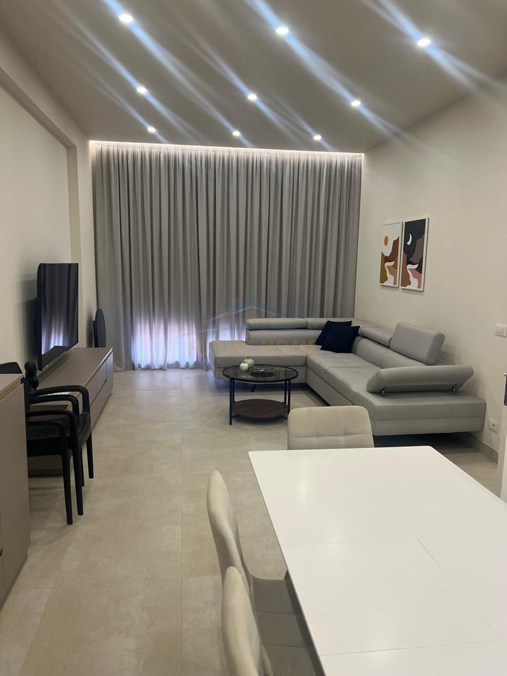 For rent, Apartment 2+1+2+Parking Space, Former Customs, Tirana.