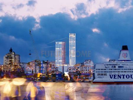 Shitet, Apartamente 3+1, Rezidenca "Durrës Tower", Durrës