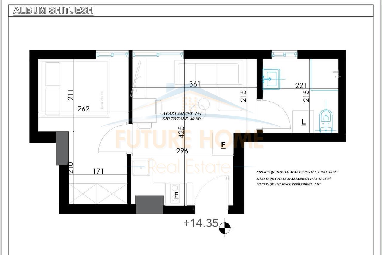 For sale, 1+1 Apartment, New Ring Road