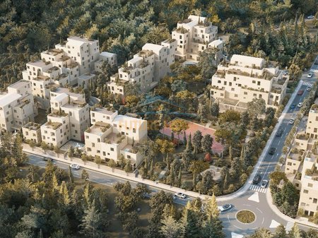 Shitet, Apartament 3+1+2, Square Village, Santorini II