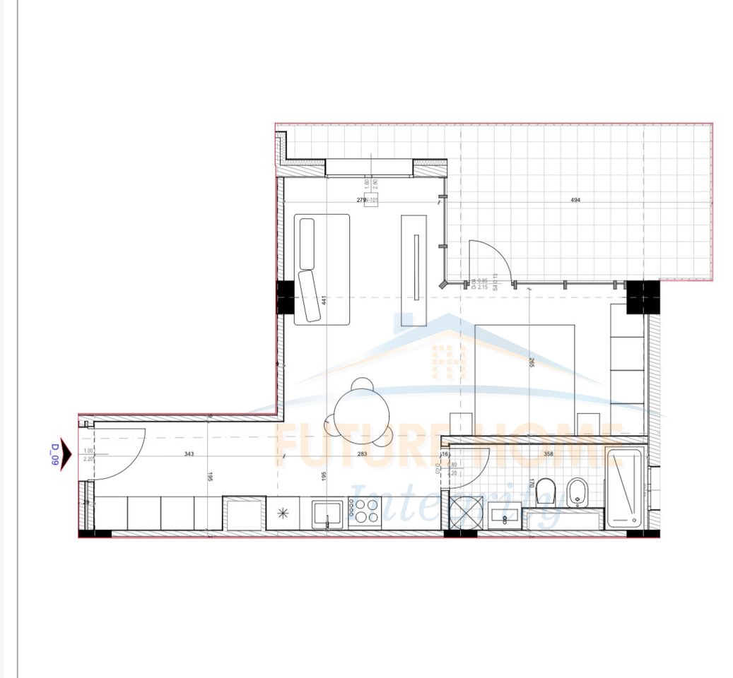 In vendita, Appartamento 2+1+2, Nuovo Anello, Tirana.