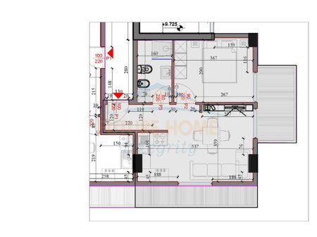 Shitet, Apartament 1+1+Verandë, Rezidenca Kodra e Liqenit, Paskuqan, Tiranë.