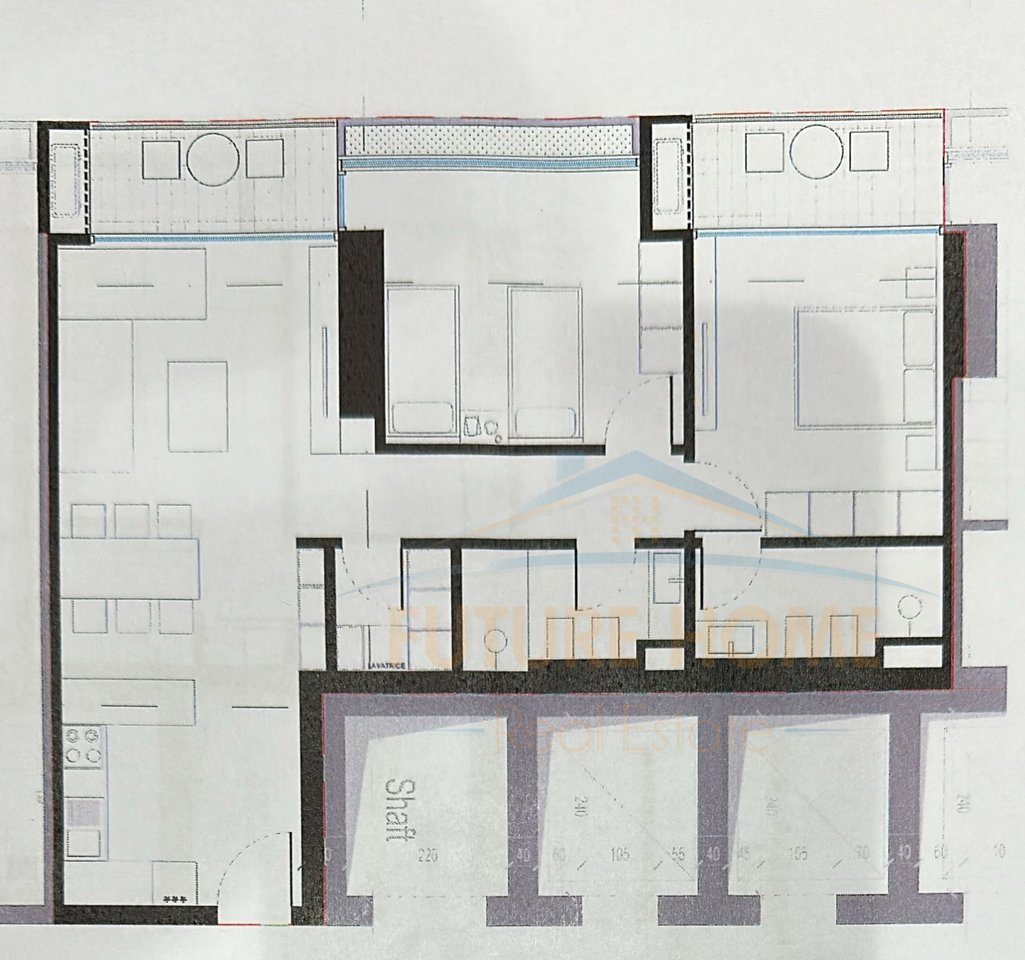 Shitet, Apartament 2+1+2, Lion Residence II, Tiranë.