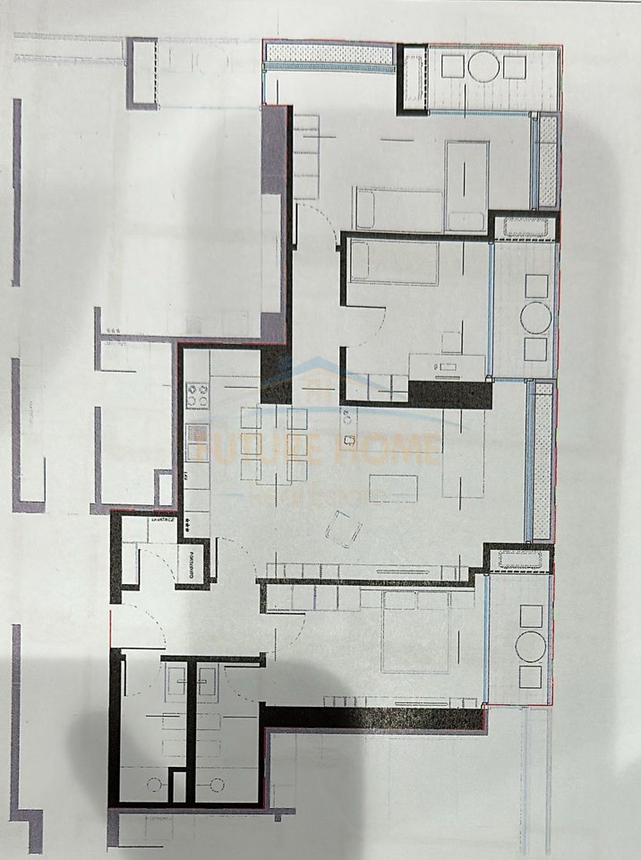 Shitet, Apartament 3+1+2, Lion Residence II, Tiranë.