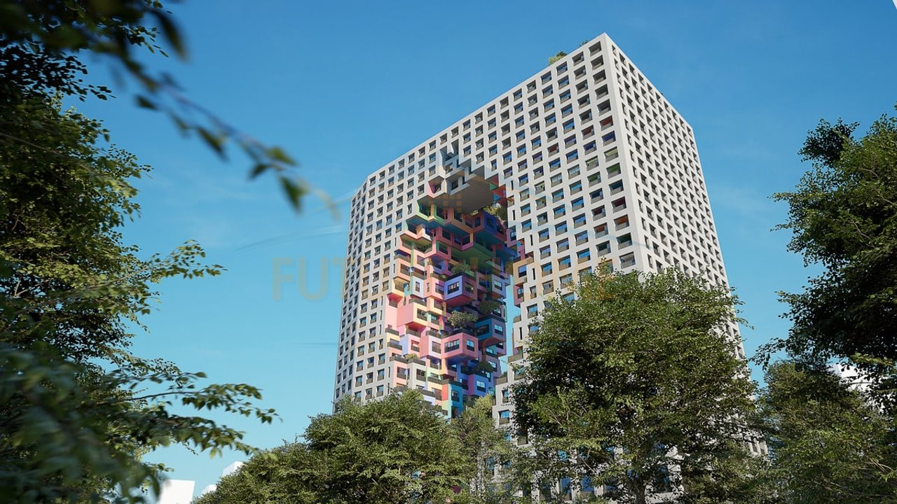 Shitet, Apartament 1+1, Tirana Boulevard, Bulevardi i Ri, Tiranë.