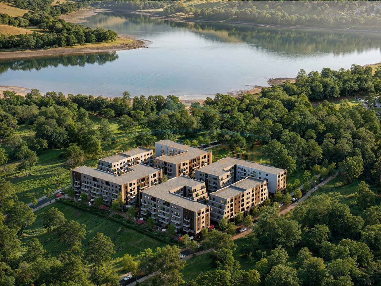 For sale, Apartment 1+1+Veranda, Residence Kodra e Liqenit, Paskuqan, Tirana.