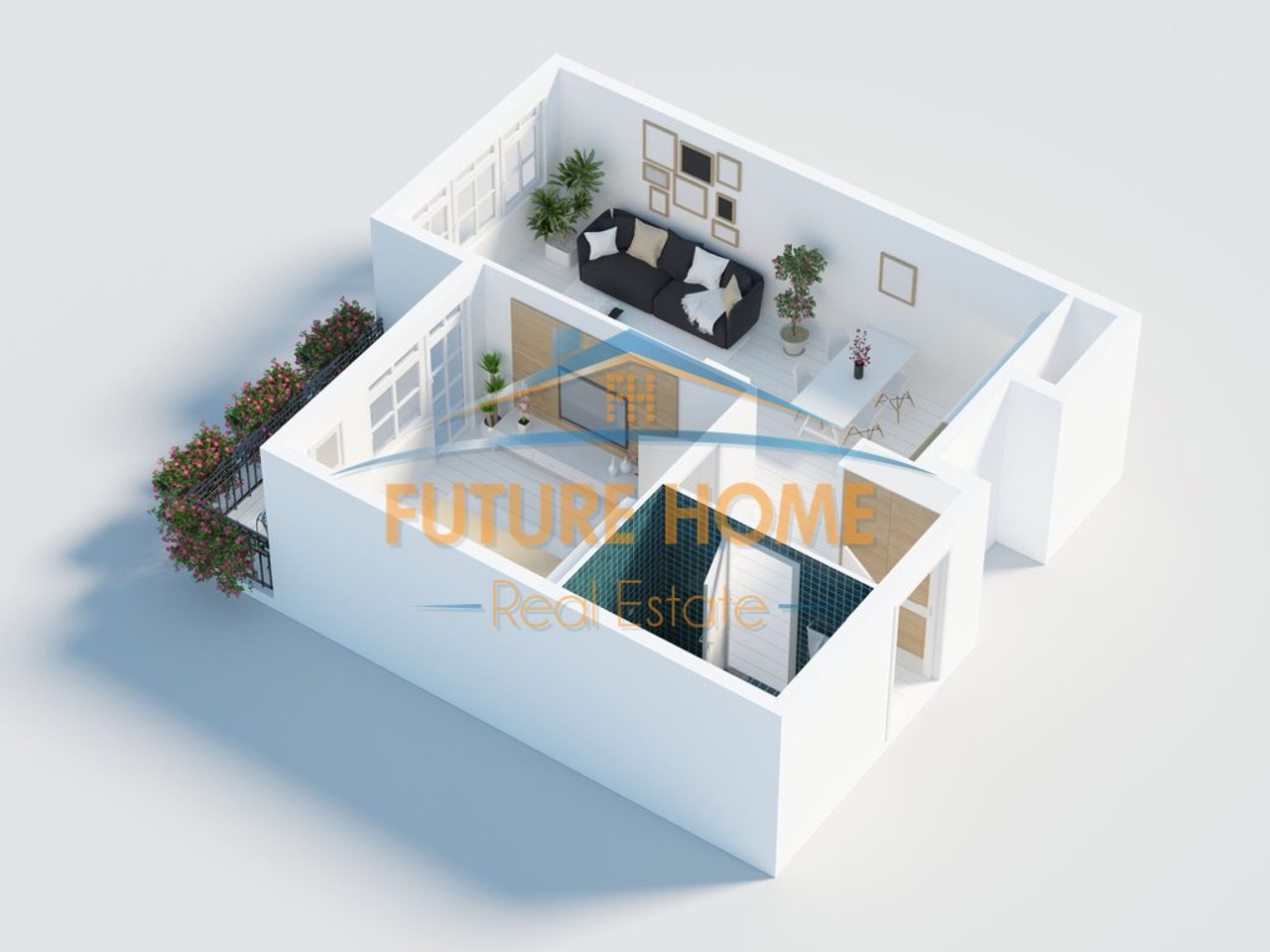 Qira, Apartament 1+1, Rruga e Dibres