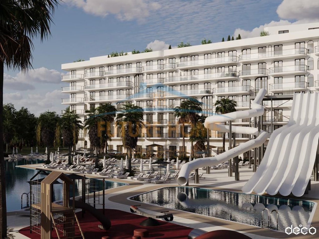 In vendita, Appartamento 1+1, "Bonita luxury family" Residenza, Qerret