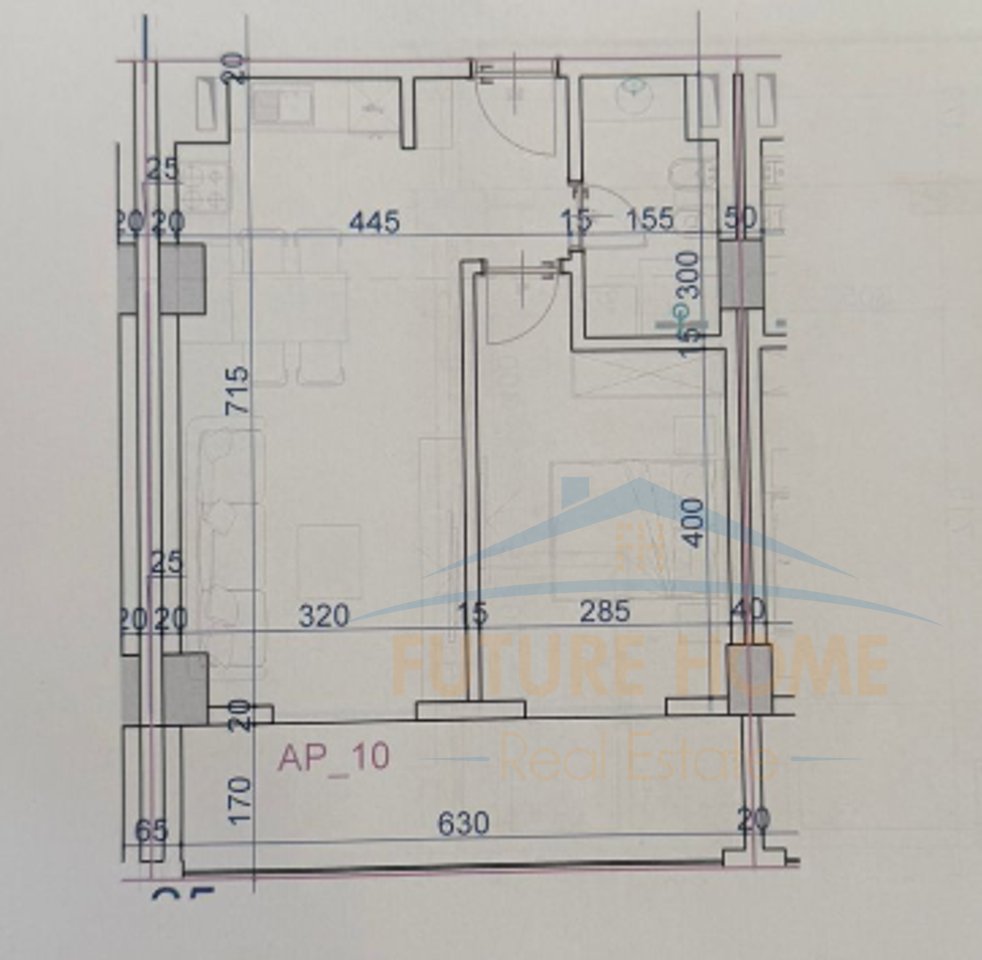 Shitet, Apartament 1+1,"Bonita 2" Rezidence ,Rruga Viena, Golem