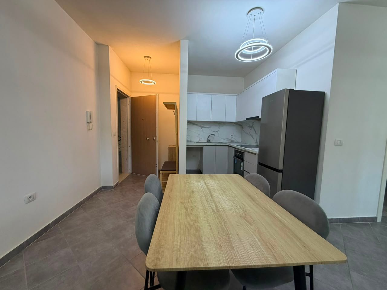 For rent, 2+1 Apartment + Parking Space, Jordan Misja Street, Tirana.