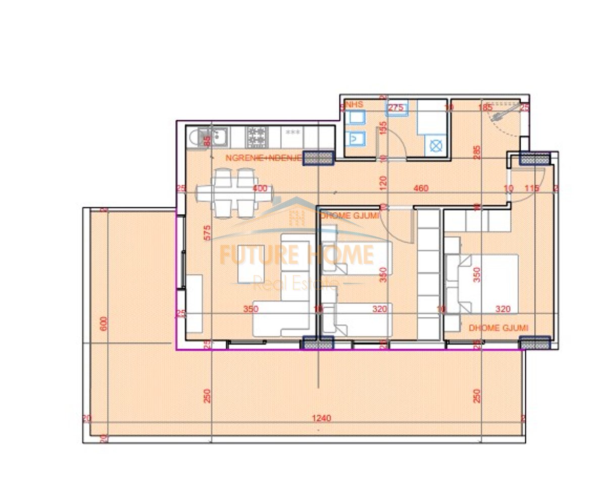 Shitet, Apartament 2+1, Rruga Sokrat Miho, Tiranë