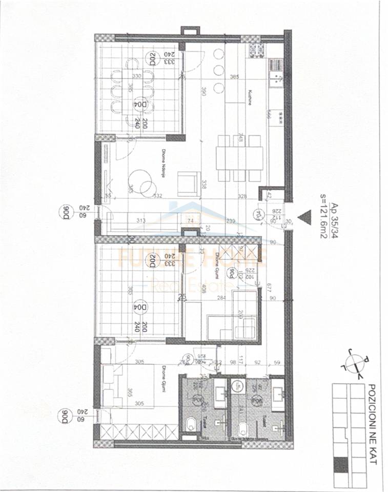 Shitet, Apartament , “Turquoise Marina”, Gjiri I Lalëzit, Durrës.
