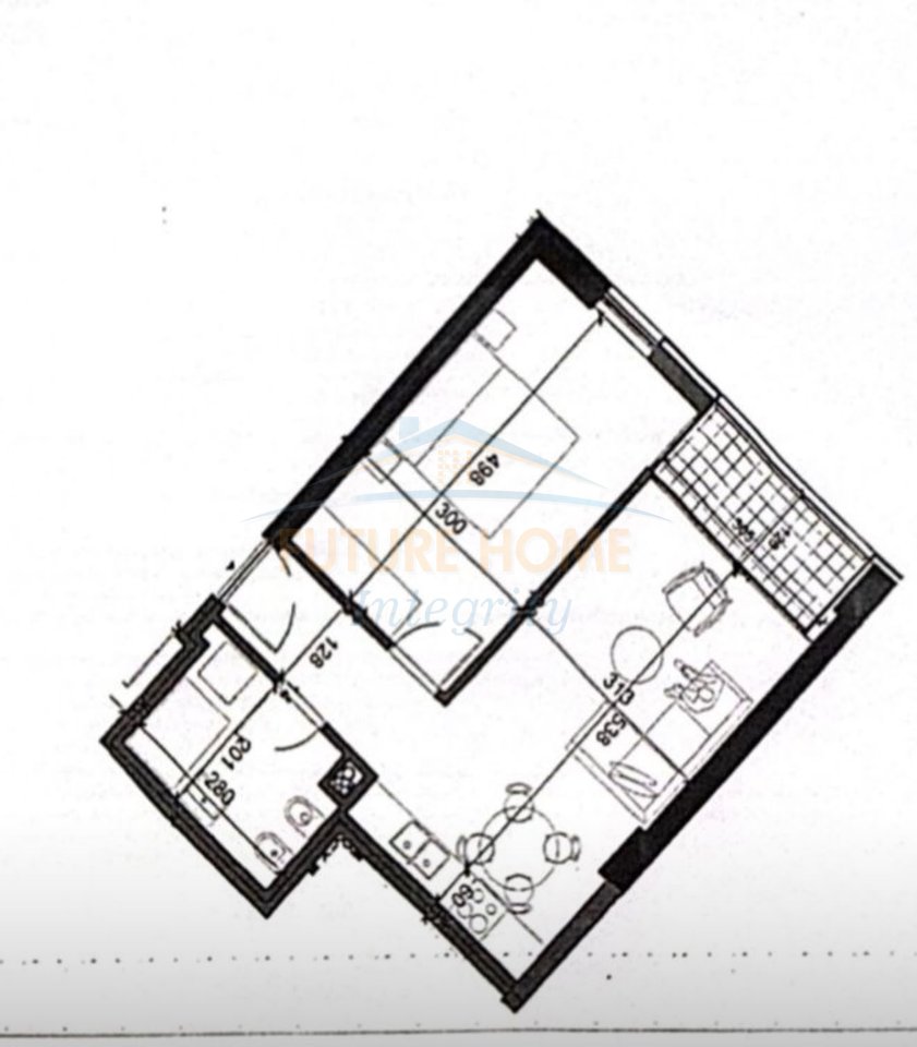 Shitet, Apartament 1+1, Forest Residence, Tiranë.
