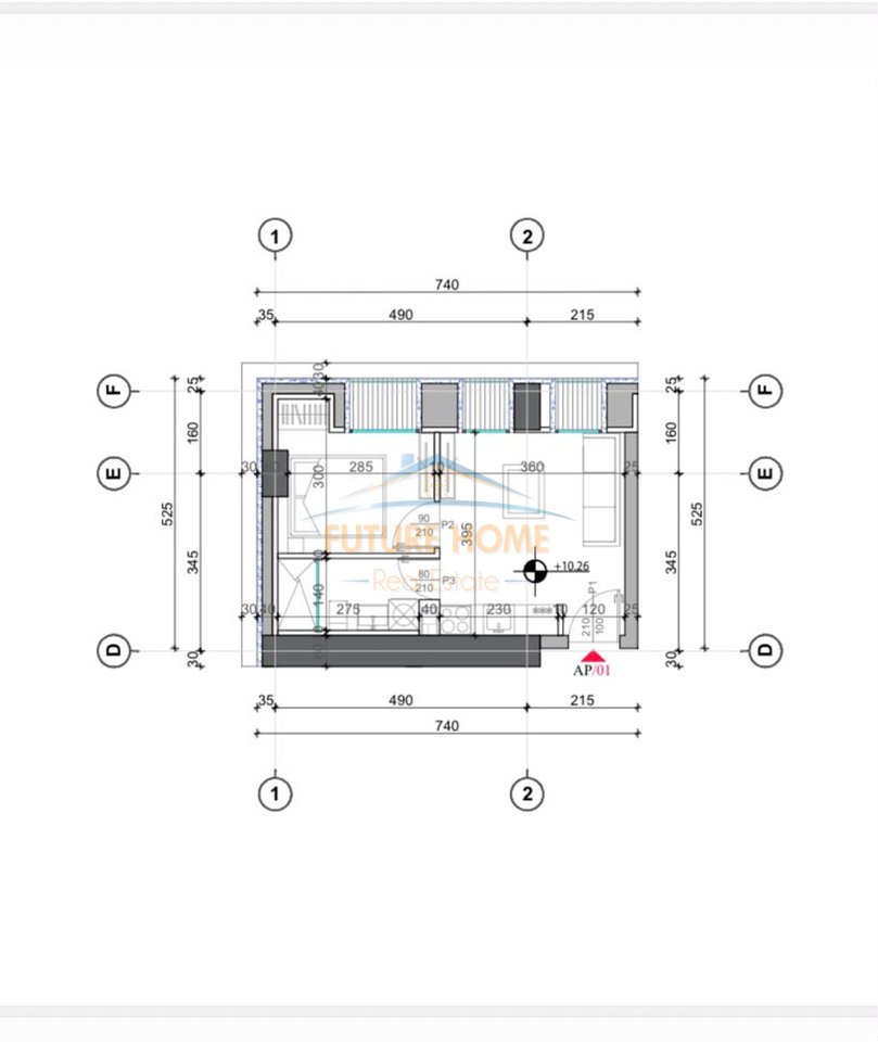 In vendita, Appartamento 1+1, Skycomb Residence, Nuovo Boulevard, Tirana