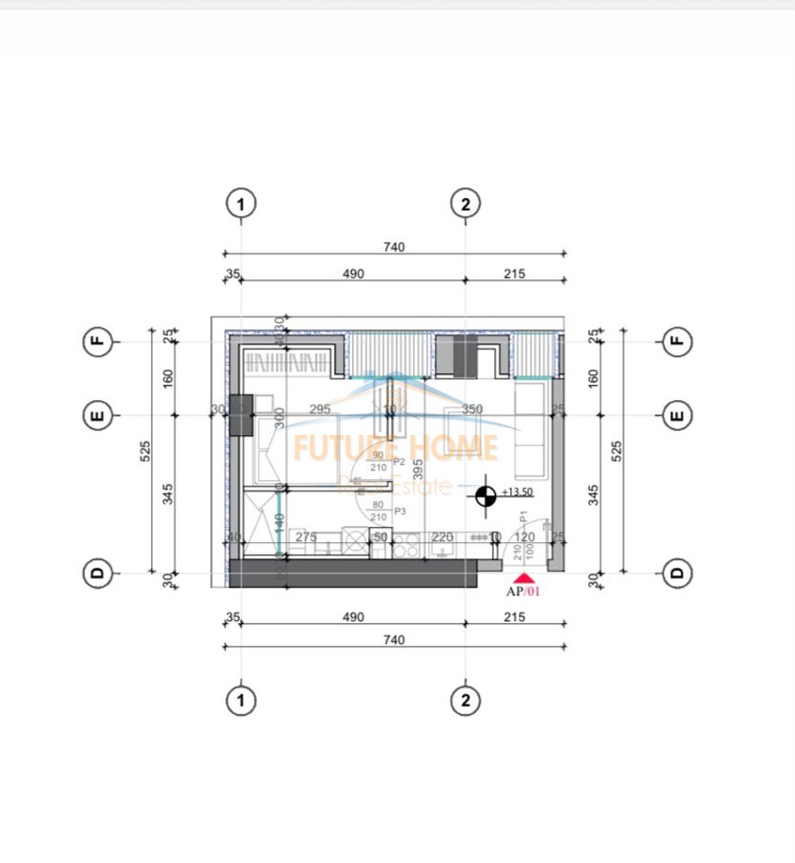 Shitet, Apartament 1+1, Skycomb Residence, Bulevardi i Ri, Tiranë