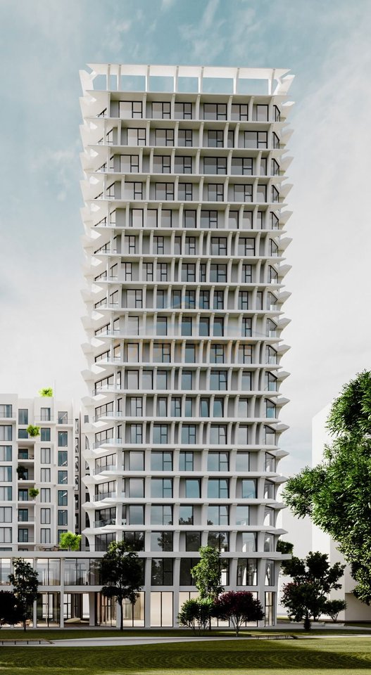 Shitet, Apartament 3+1+2+2 Poste parkimi, Park Avenue Residence, Bulevardi i Ri, Tiranë.