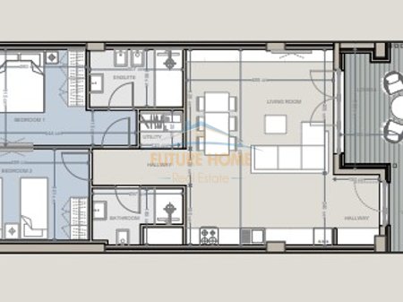Mundësi investimi, Apartament 2+1, Baks Bay, Rana e Hedhun.