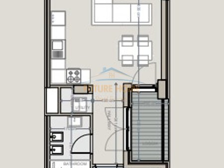 Mundësi investimi, Apartament 1+1, Baks Bay, Rana e Hedhun.