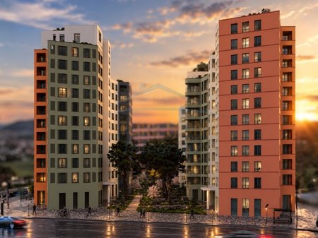 In vendita, Appartamento 1+1+Posto Auto, River Park Residence, Tirana.