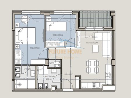 Mundësi investimi, Apartament 2+1, Baks Bay, Rana e Hedhun.