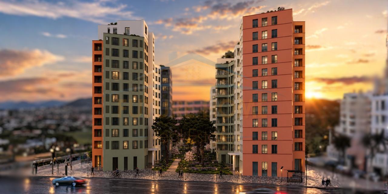 Shitet, Apartament 2+1, River Park Residence, Unaza e Re
