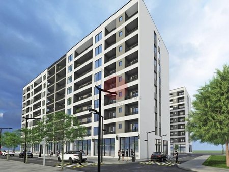 1+1 apartment for sale at the Olive Roundabout, Kamez | €50,600