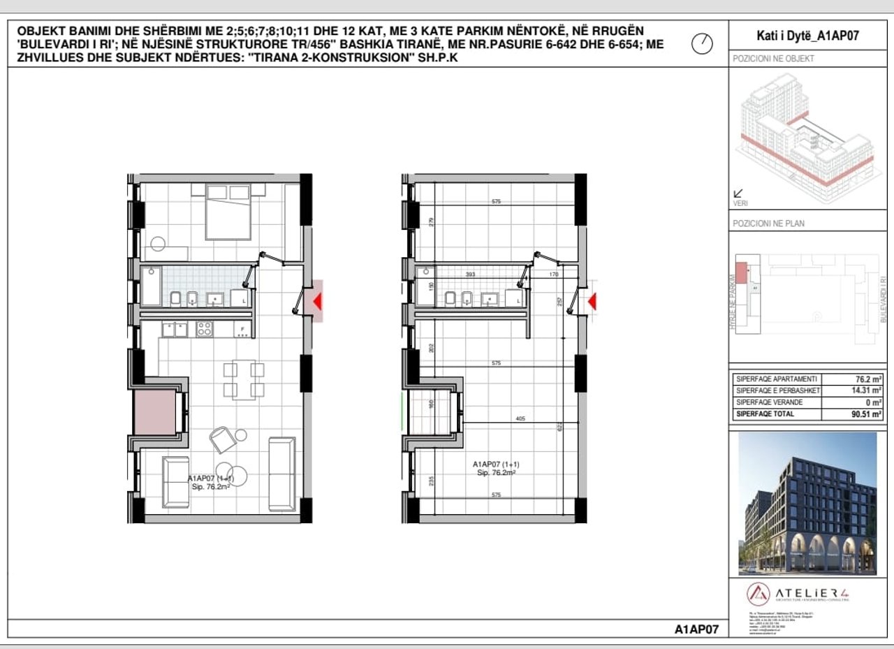 APPARTAMENTO 1+1 – NUOVO BOULEVARD (COMPLESSO ATELIER 4)