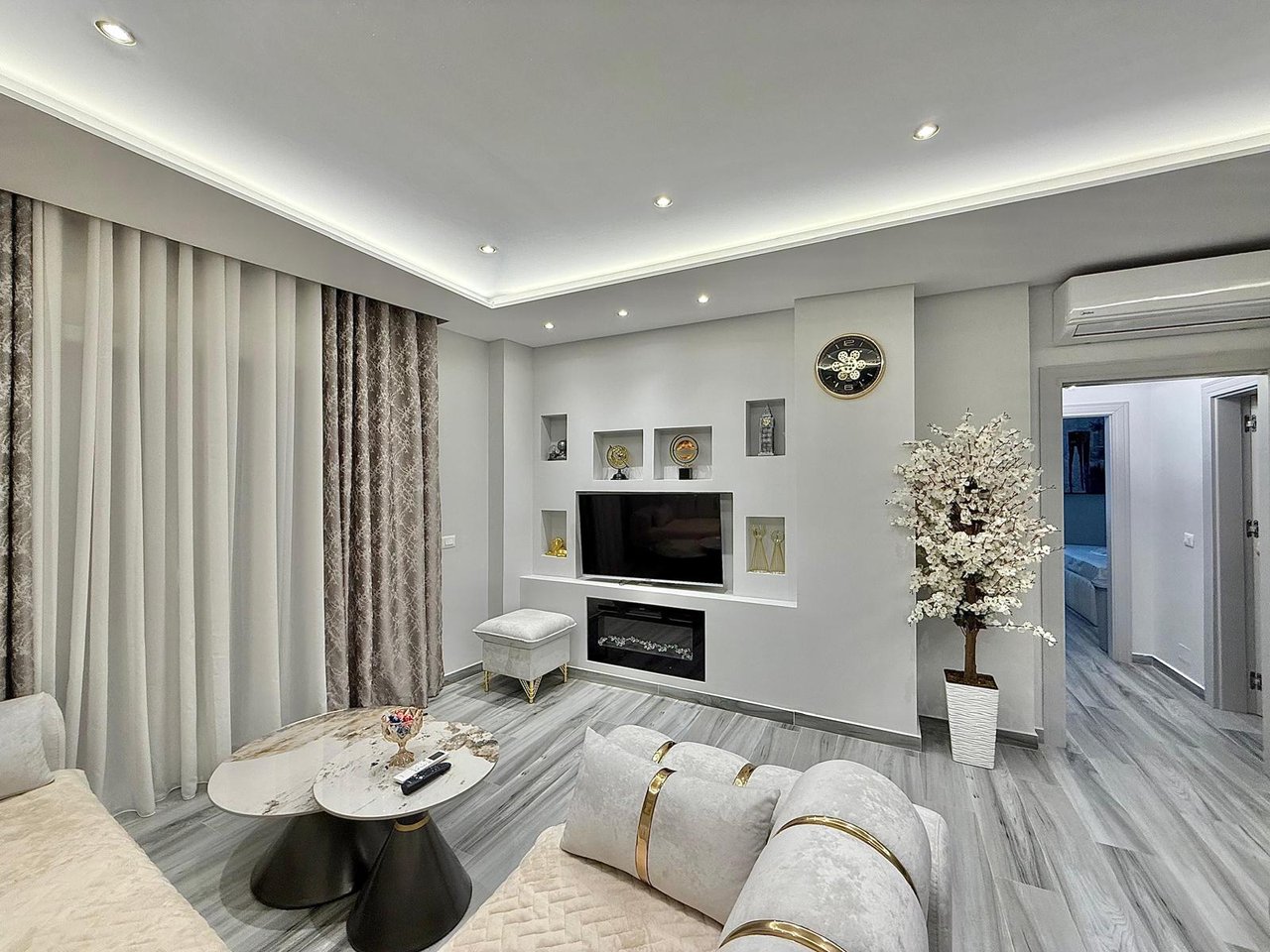 APARTAMENT ME QIRA 2+1+2 – JAHO REZIDENCE, FRESK