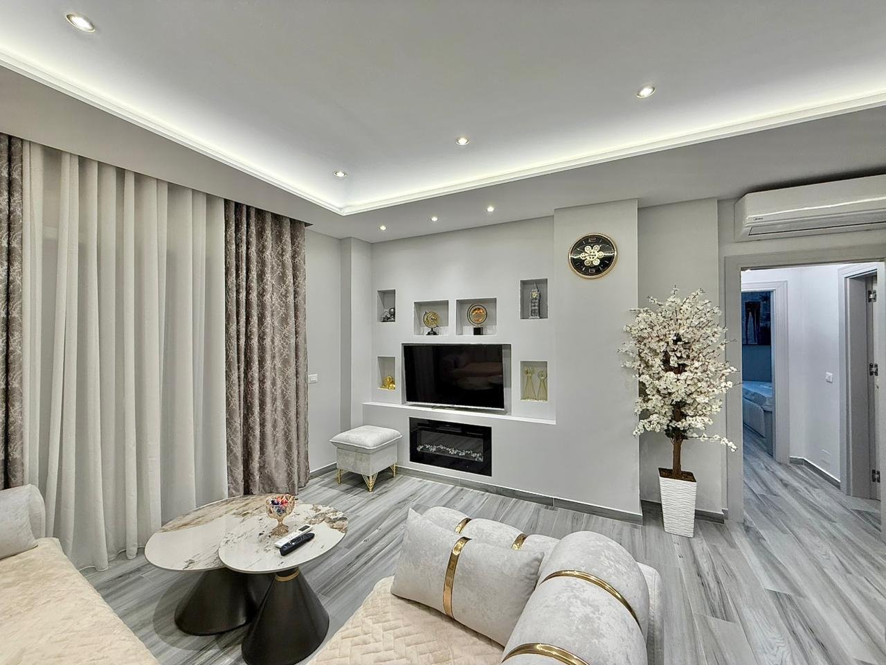 APARTAMENT ME QIRA 2+1+2 – JAHO REZIDENCE, FRESK