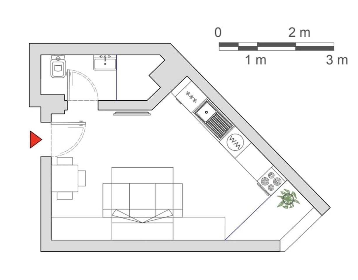 GARSONIERE NË SHITJE 1+1 – KOMUNA E PARISIT, RRUGA RRAPO HEKALI
