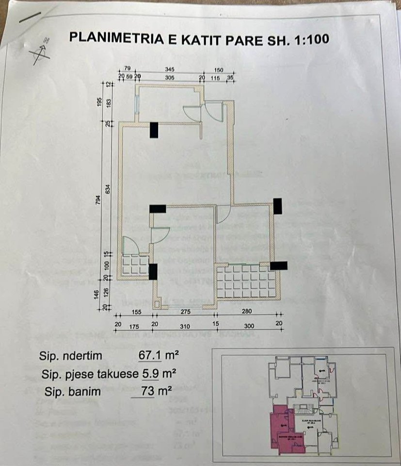VENDESI APPARTAMENTO 1+1 – ASTIR, VICINO AL RONDO