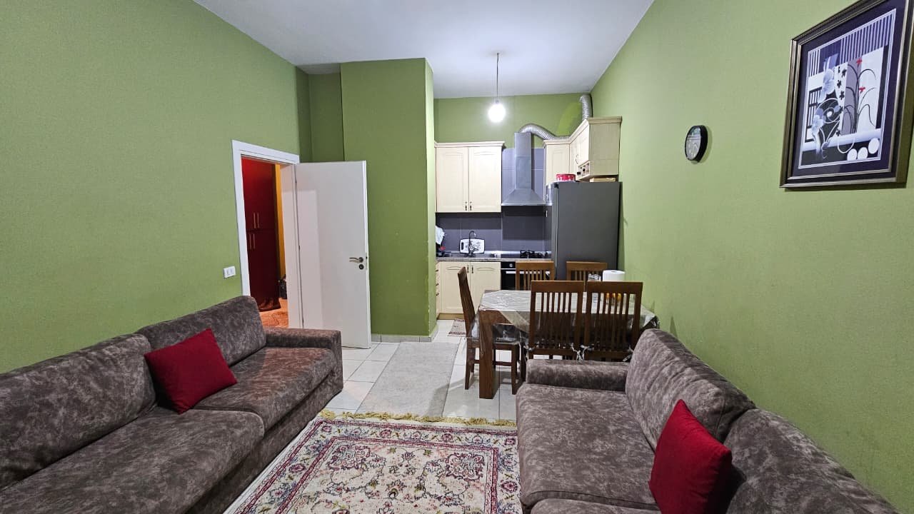 SHITET APARTAMENT 1+1 ME 2 BALLKONE – ASTIR, BAR SANTANA