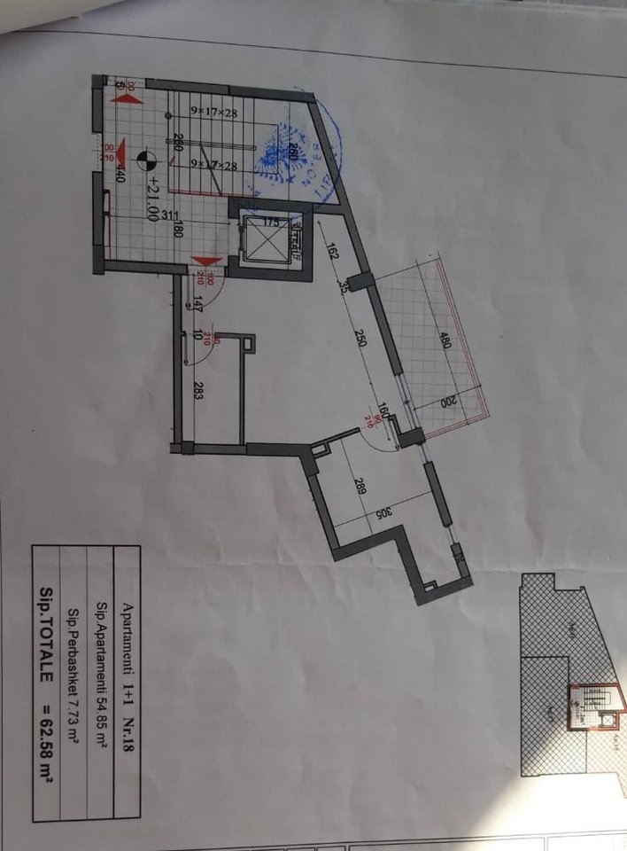 SHITET APARTAMENT 1+1 – XHANFIZE KEKO, OXHAKU