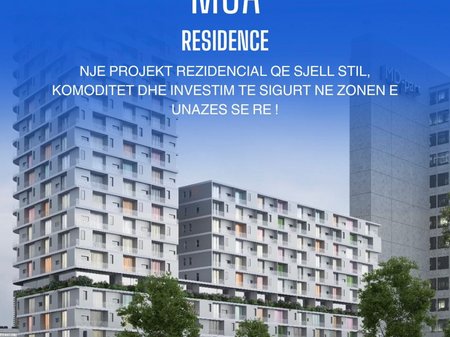 FOR SALE 1+1 APARTMENT – MOA RESIDENCE, ASTIR, TIRANA