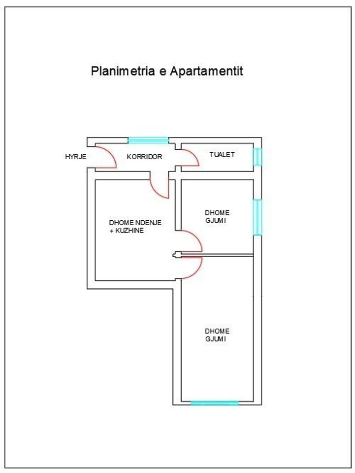 SHITET APARTAMENT 2+1 – OXHAKU, PRANË ÇUFOS