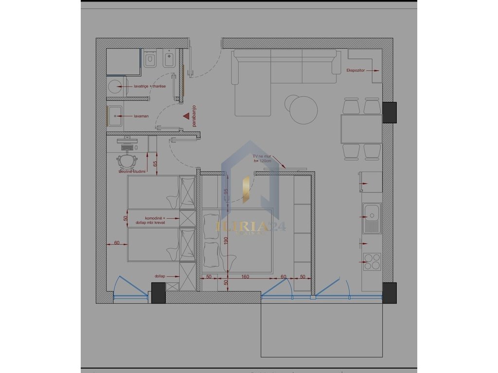 2+1 Apartment for sale in "Ali Demi"